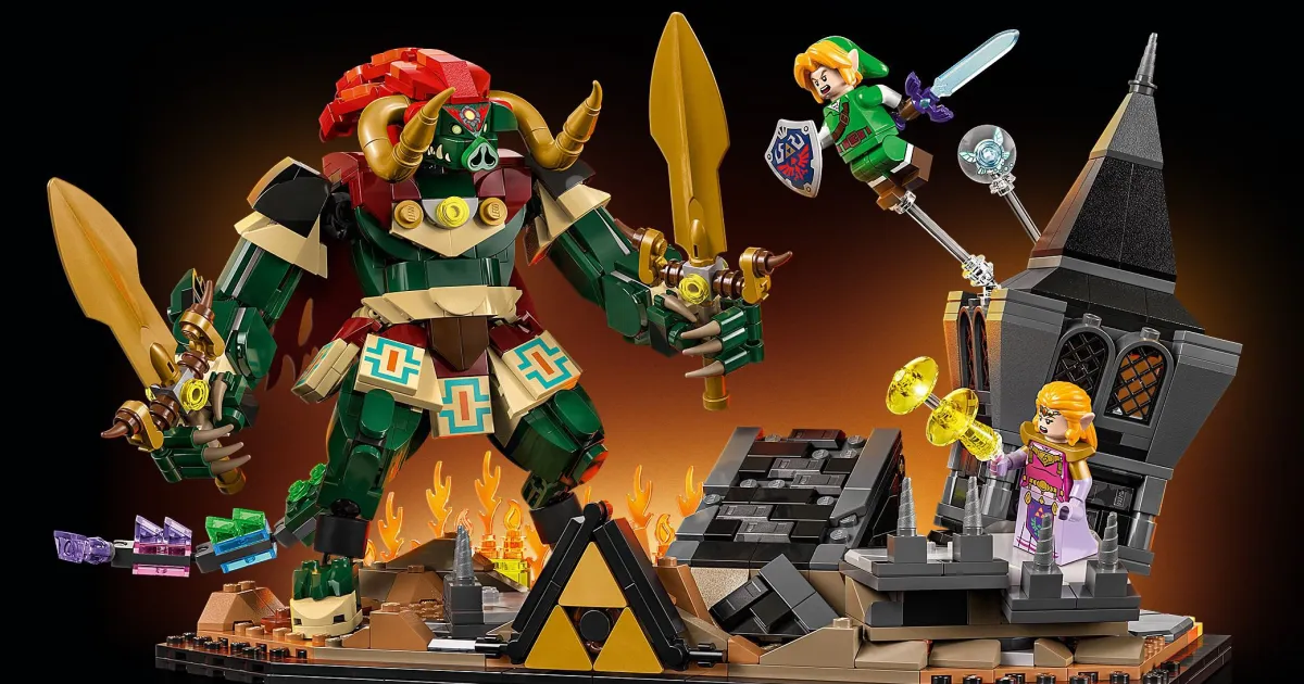 Set Lego Legend of Zelda Terbaru Menghadirkan Kembali Salah Satu Adegan Paling Berkesan dari Ocarina of Time